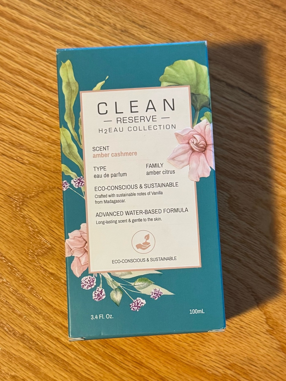 CLEAN Reserve Hazeau Collection Fragrance - Teal Floral Box
